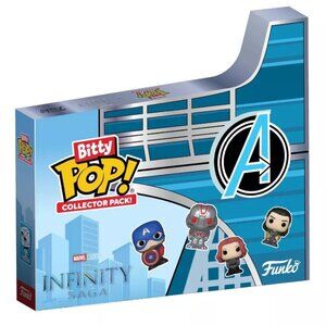 NEW Funko Bitty POP! Marvel Infinity Saga Figures - 12 Figures Pack